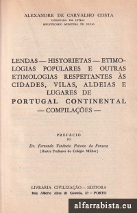 Lendas, Historietas, Etimologias Populares