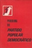 Programa do Partido Popular Democrtico - (No Definida)