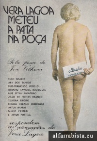 Vera Lagoa meteu a pata na po�a