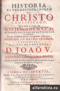 Hist�ria da Prodigiosa Imagem de Cristo Crucificado