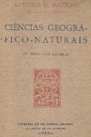 Cincias Geogrfico-Naturais III Ano dos Liceus