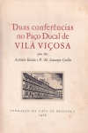 Duas Conferncias no Pao Ducal de Vila Viosa