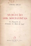 Alocuo aos socialistas