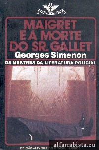 Maigret e a morte do Sr. Gallet