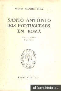 Santo Antnio dos Portugueses em Roma - 2 Vols.