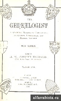 The Genealogist - Vol. XVII