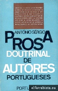 Prosa Doutrinal de Autores Portugueses