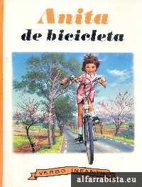 Anita de bicicleta